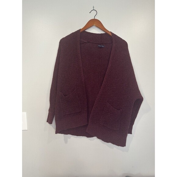 American Eagle Outfitters Cardigan Women Size XS Oversized Boho Grandmacore - Picture 1 of 7